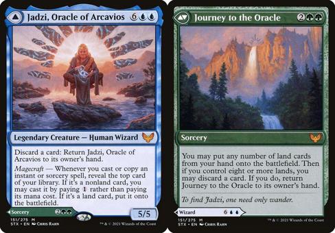Jadzi, Oracle of Arcavios // Journey to the Oracle - Foil