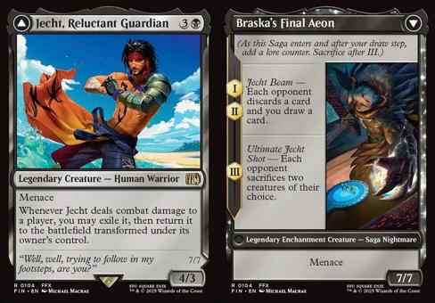 Jecht, Reluctant Guardian // Braska's Final Aeon - Foil