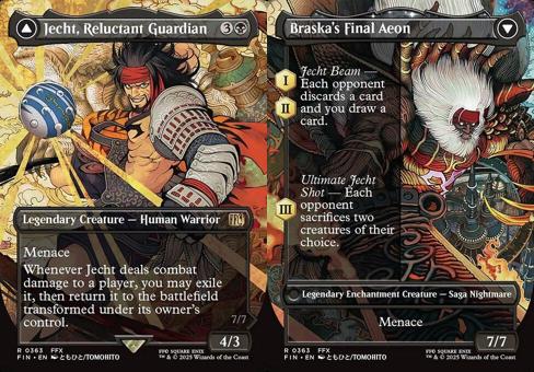 Jecht, Reluctant Guardian // Braska's Final Aeon (0363)  (Borderless)