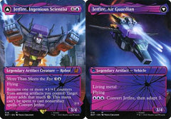Jetfire, Ingenious Scientist // Jetfire, Air Guardian (018) (Borderless)