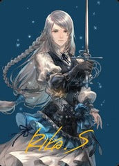 Jill, Shiva's Dominant (43/53) Art Card (AFIN) - Gold-Stamped Signature