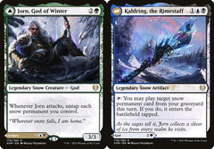 Jorn, God of Winter // Kaldring, the Rimestaff - Foil