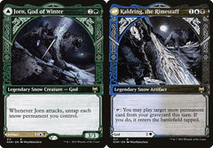 Jorn, God of Winter // Kaldring, the Rimestaff (317) (Showcase) - Foil