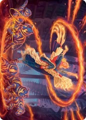 Joyful Stormsculptor (49/81) Art Card (AMOM) - Gold-Stamped Signature