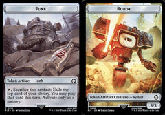 Junk (0015) // Robot (0016) Double-Sided Token