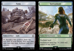 Junk (0015) // Settlement (0008) Double-Sided Token - Foil