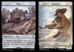 Junk (0015) // Soldier (0004) Double-Sided Token - Foil