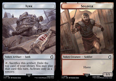 Junk (0015) // Soldier (0010) Double-Sided Token - Foil