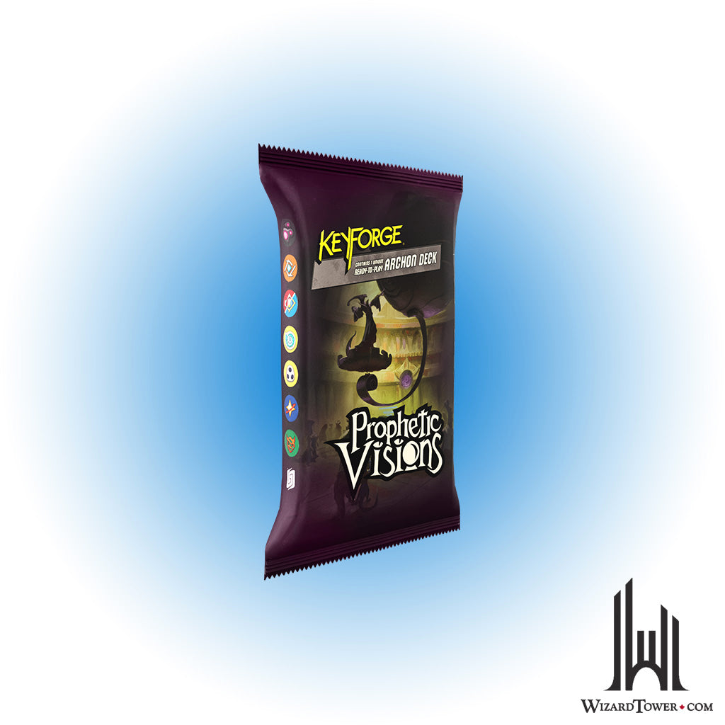 Keyforge Prophetic Visions Archon Deck – Wizard's Tower