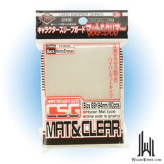 Deck Protectors - KMC Character Sleeve Matte Clear 60ct