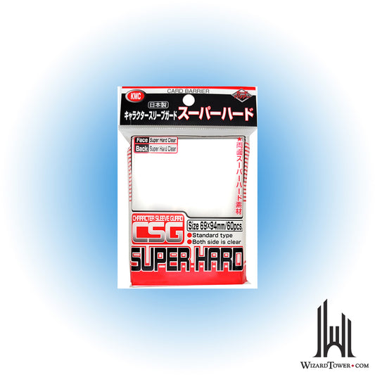Deck Protectors - KMC Character Sleeve Hard Clear 60ct
