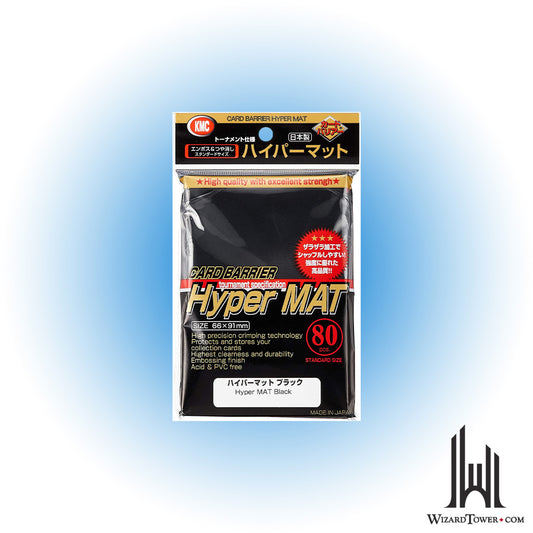Deck Protectors - KMC Hyper Mat Black 100ct