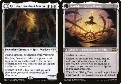 Katilda, Dawnhart Martyr // Katilda's Rising Dawn - Foil