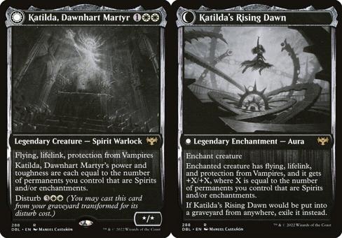 Katilda, Dawnhart Martyr // Katilda's Rising Dawn - Foil