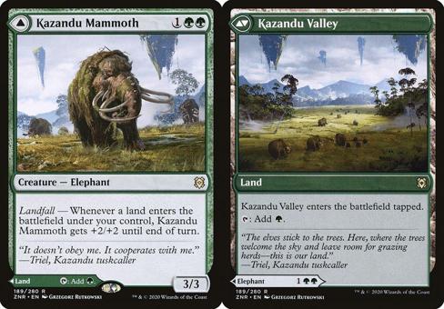 Kazandu Mammoth // Kazandu Valley - Foil