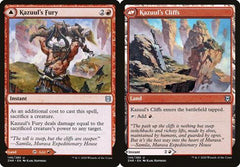 Kazuul's Fury // Kazuul's Cliffs - Foil