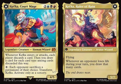 Kefka, Court Mage // Kefka, Ruler of Ruin