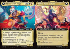 Kefka, Court Mage // Kefka, Ruler of Ruin (0496) (Extended Art) - Foil