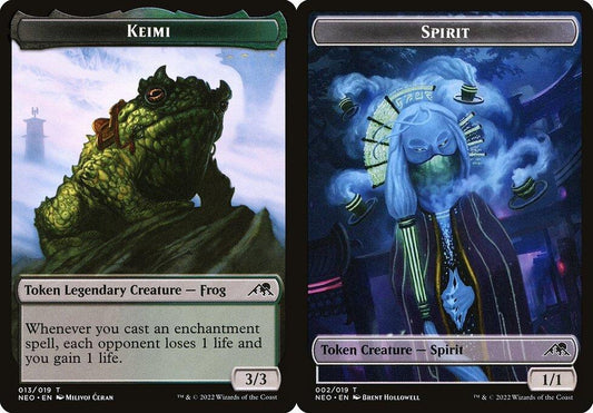 Keimi (013) // Spirit (002) Double-Sided Token - Foil