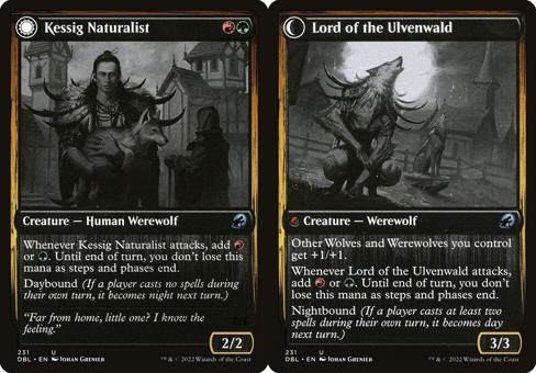 Kessig Naturalist // Lord of the Ulvenwald - Foil