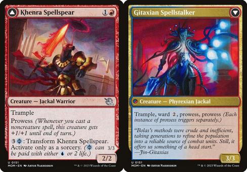 Khenra Spellspear // Gitaxian Spellstalker