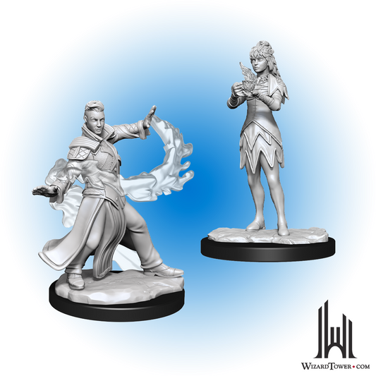 Unpainted Miniature - Magic the Gathering - Killian and Dina