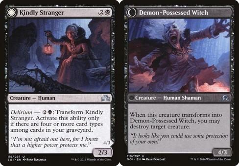 Kindly Stranger // Demon-Possessed Witch - Foil