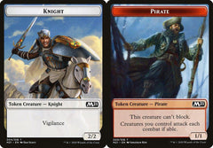 Knight (004) // Pirate (009) Double-Sided Token - Foil