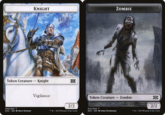Knight (005) // Zombie (012) Double-Sided Token