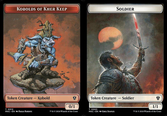 Kobolds of Kher Keep (0012) // Soldier (0003) Double-Sided Token