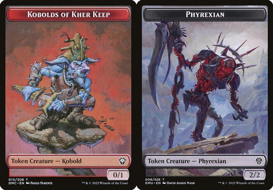 Kobolds of Kher Keep (013) // Phyrexian (008) Double-Sided Token - Foil
