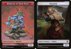 Kobolds of Kher Keep (013) // Soldier (004) Double-Sided Token - Foil