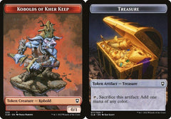 Kobolds of Kher Keep (035) // Treasure (017) Double-Sided Token