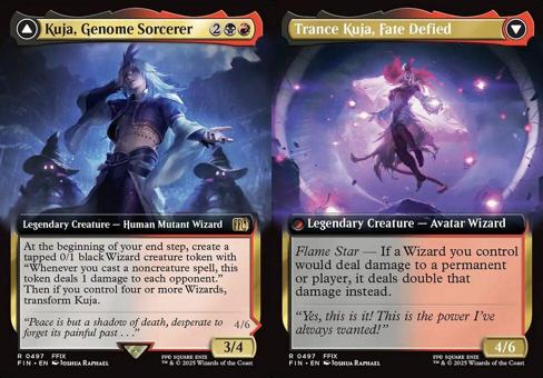Kuja, Genome Sorcerer // Trance Kuja, Fate Defied (0497) (Extended Art)