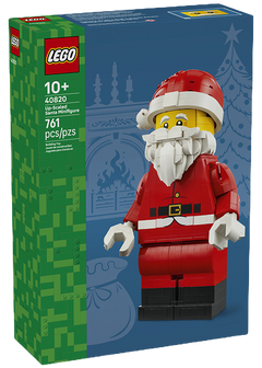 LEGO Set - Up-Scaled Santa Minifigure
