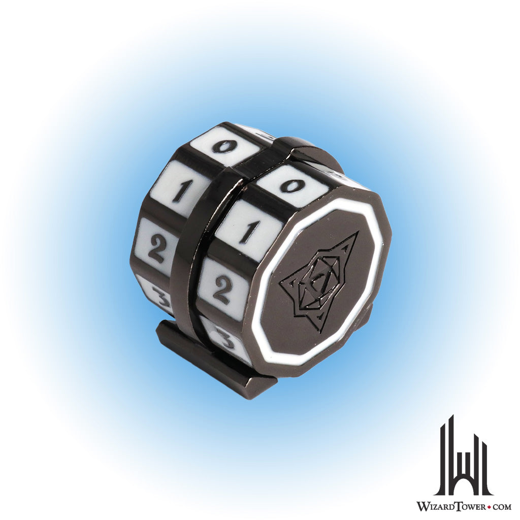 Individual Dice - Metal Corrupted Plains Life Counter