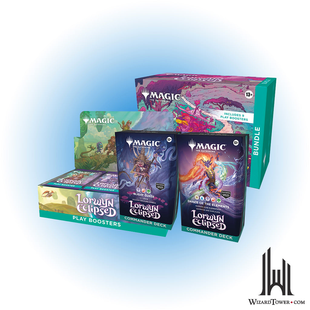 Magic the Gathering Lorwyn Eclipsed Combo #1 - Play, Bundle, 2 Commander Decks