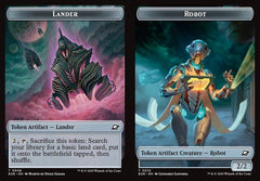 Lander (0006) // Robot (0010) Double-Sided Token - Foil