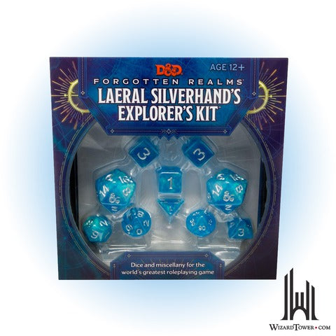 Dice Set - Dungeons & Dragons Laeral Silverhand's Explorer's Kit 11ct