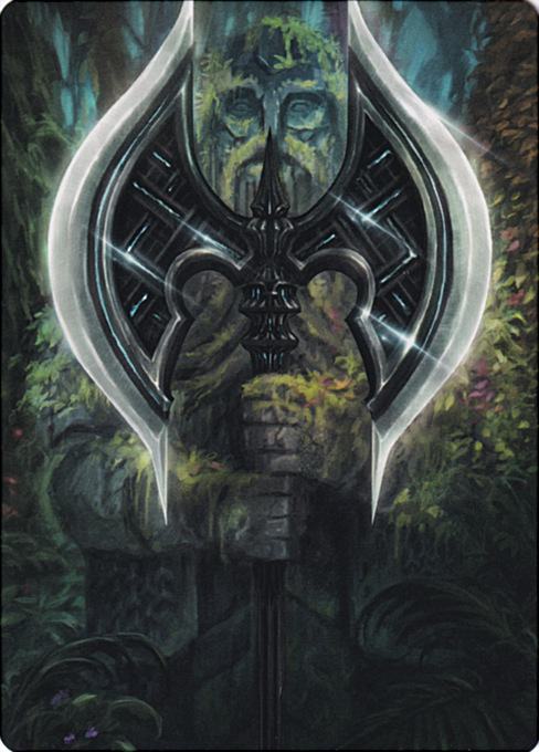 Leyline Axe (49/54) Art Card