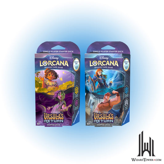 Disney Lorcana Ursula's Return Starter Deck - Set of All 2