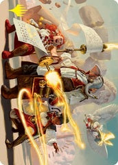 Lorehold Command (31/81) Art Card (ASTX) - Gold-Stamped Signature