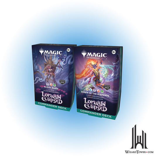 Magic the Gathering Lorwyn Eclipsed Commander Deck - Set of All 2