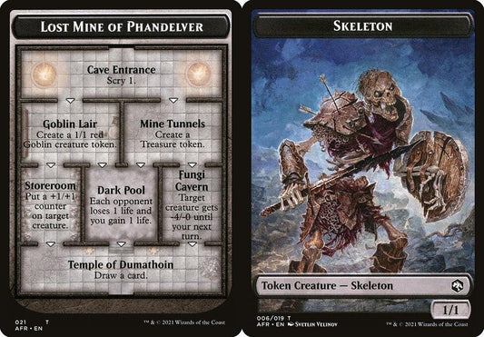 Lost Mine of Phandelver (021) // Skeleton (006) Double-Sided Token