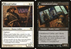 Loyal Cathar // Unhallowed Cathar - Foil