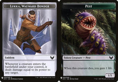 Lukka, Wayward Bonder Emblem (008) // Pest (005) Double-Sided Token (PLST)