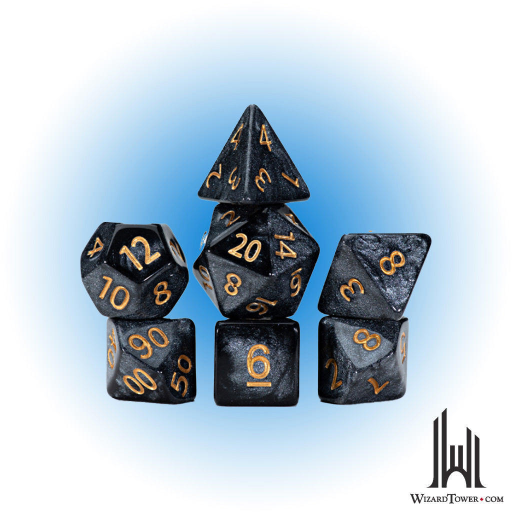 Dice Set - Mercurial Black Hole 7ct