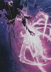Flare of Malice (03/54) Art Card (AMH3) - Gold-Stamped Signature