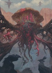 Inversion Behemoth (27/54) Art Card (AMH3) - Gold-Stamped Signature