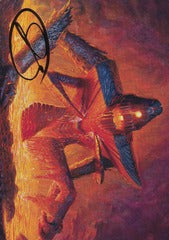 Molten Gatekeeper (05/54) Art Card (AMH3) - Gold-Stamped Signature
